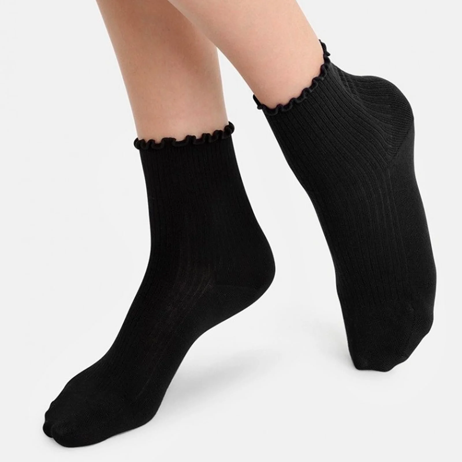 Шкарпетки з рюшами жіночі 6 пар Бавовняні, фото №5 Шкарпетки з рюшами жіночі 6 пар Бавовняні, фото №5