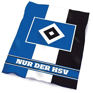 Покривало Флісова Hamburger SV HSV Block Stripes 150 x 200 - Фото 1