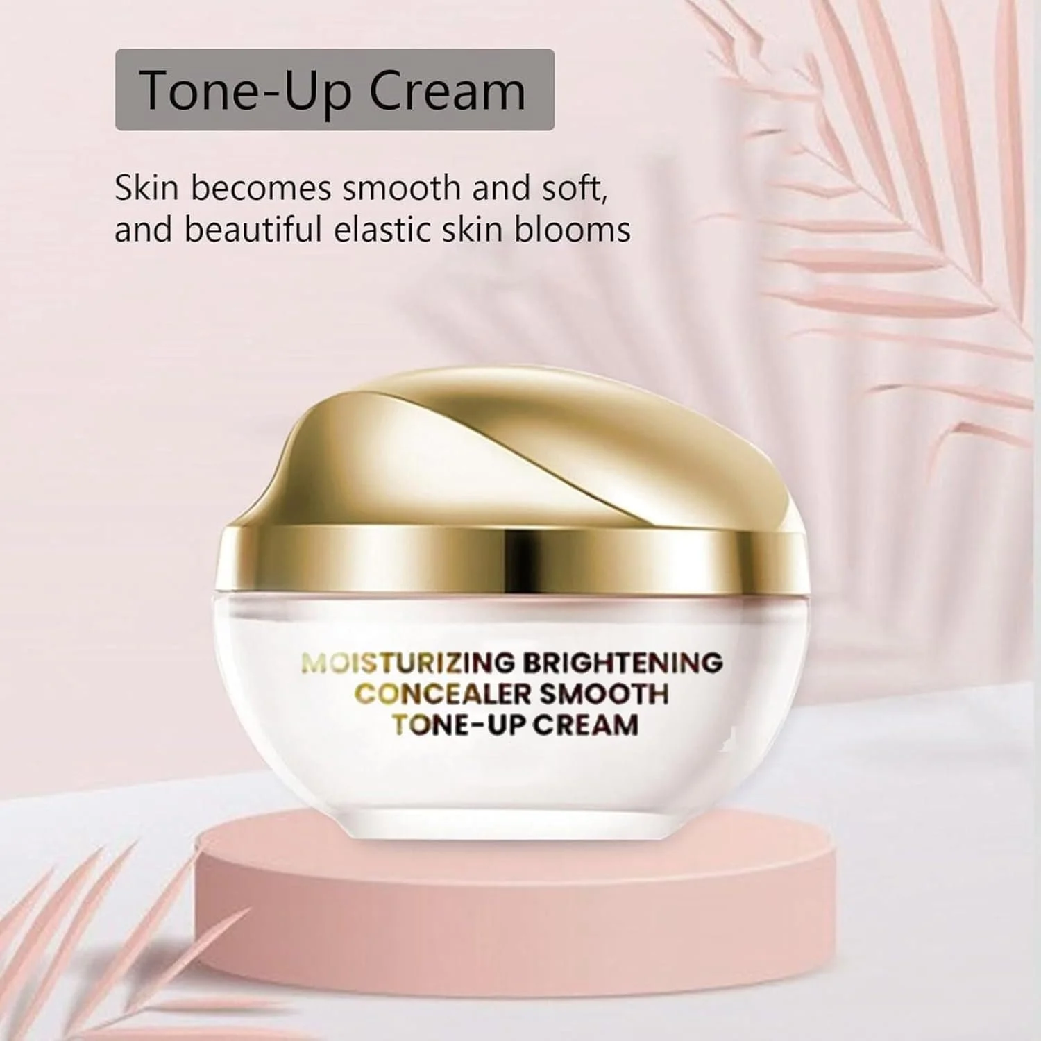 Консилер Зволожуючий, освітлюючий крем для вирівнювання тону шкіри Smooth Tone Up Cream, для тих, кому ліньки (2 шт), фото №7