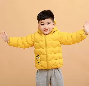 Детская зимняя куртка Пуховик Плотная хлопковая куртка-пуховик Теплый пуховик Ветрозащитная куртка Верхняя одежда для малышей synthetic.ua - Фото 1