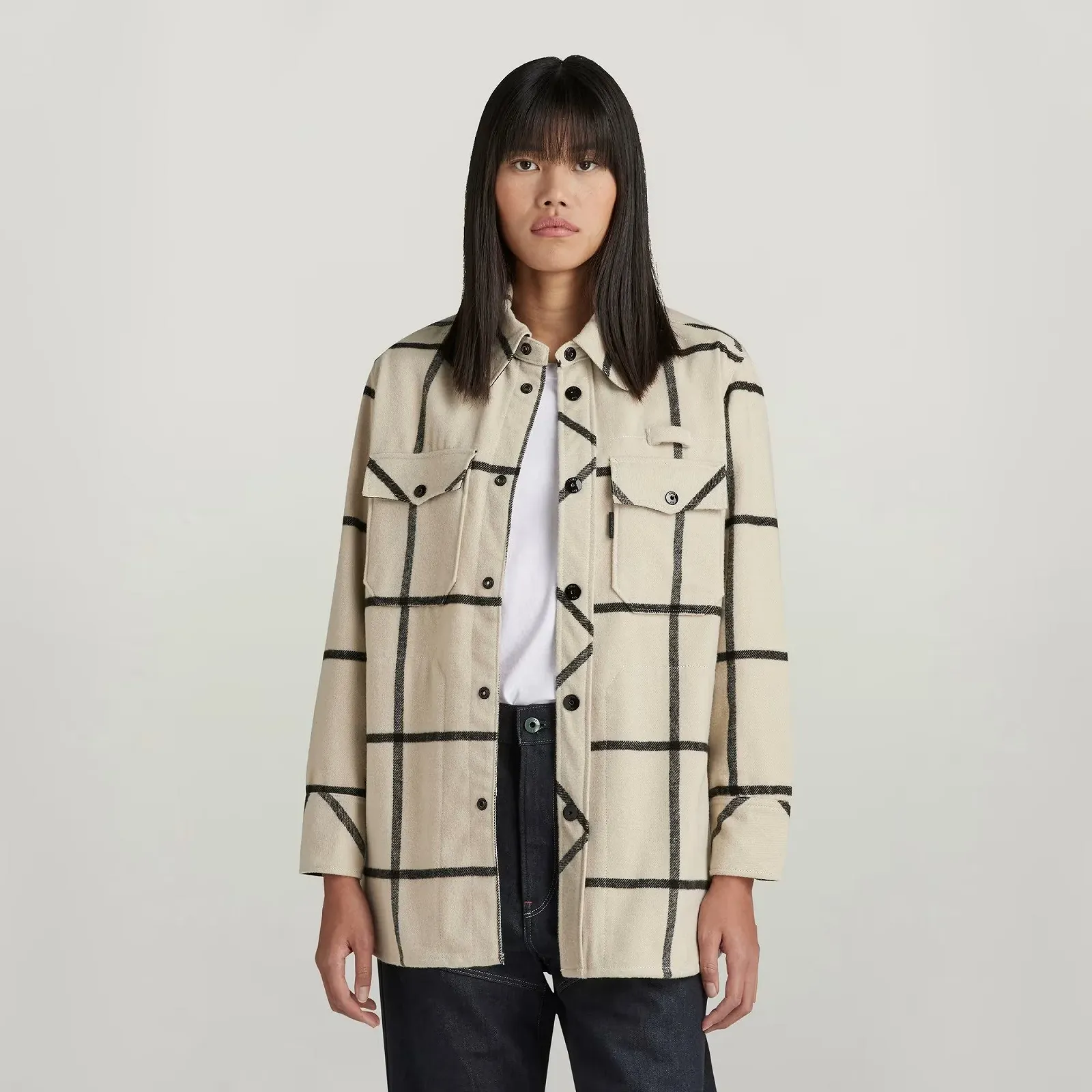 Жіноча сорочка G-Star RAW Boyfriend Overshirt - S, фото №1 Жіноча сорочка G-Star RAW Boyfriend Overshirt - S, фото №1