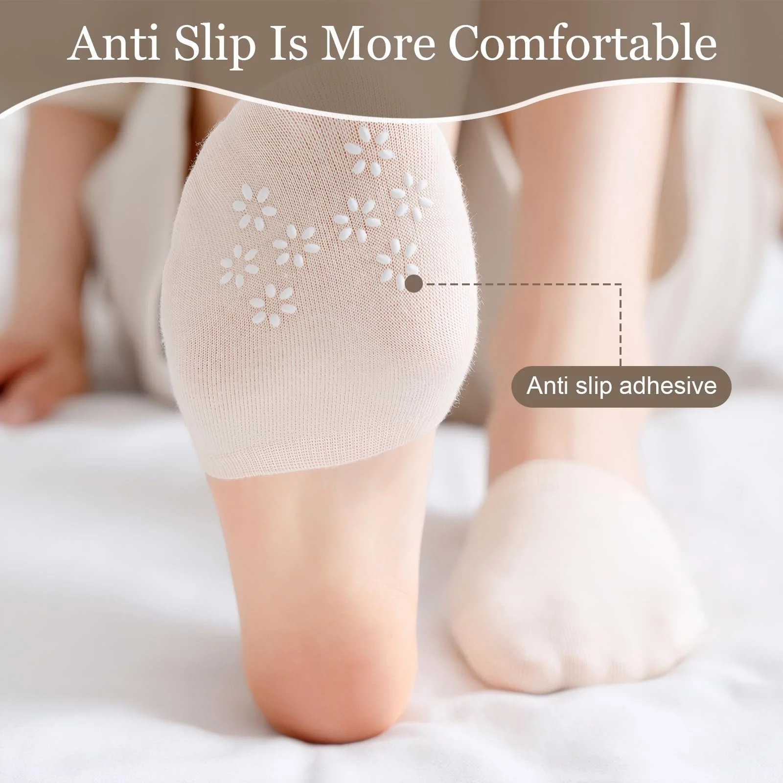 Шкарпетки жіночі, півшкарпетки, 8 пар, фото №4