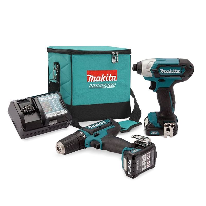 Набор аккумуляторных инструментов Makita CLX224SA CXT, фото №2