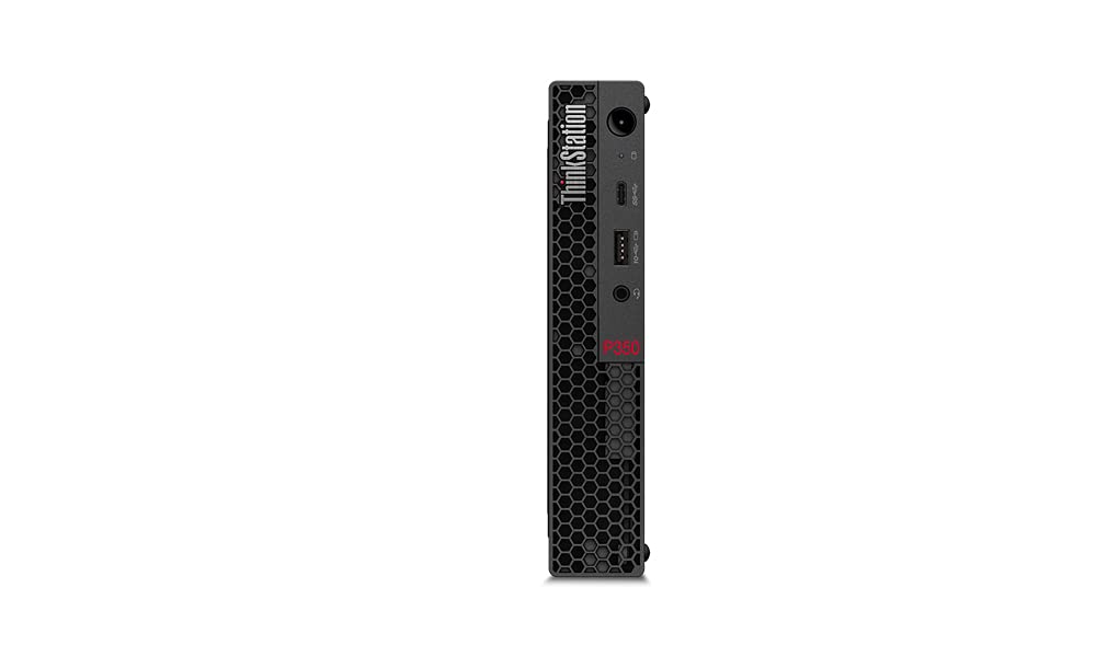 Станція Lenovo ThinkStation P350 30EF Mini 1 x Core i9 11900T/1.5 ГГц vPro ОЗП 32 ГБ SSD 1 ТБ TCG Opal Encryption,T600 GigE WLAN, BT 5.2 Win10Pro Клавіатура: Німецька Чорна T TS ThinkStation, фото №5