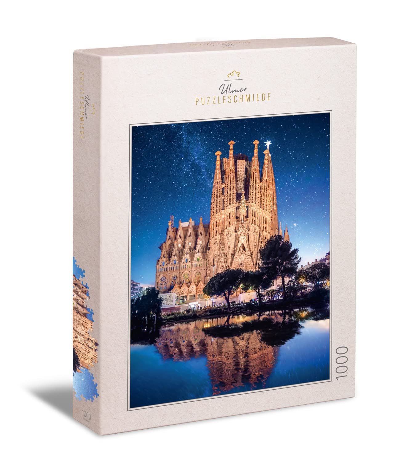 Пазл Ulmer Puzzleschmiede Basilica Sagrada Familia 1000 деталей, фото №1