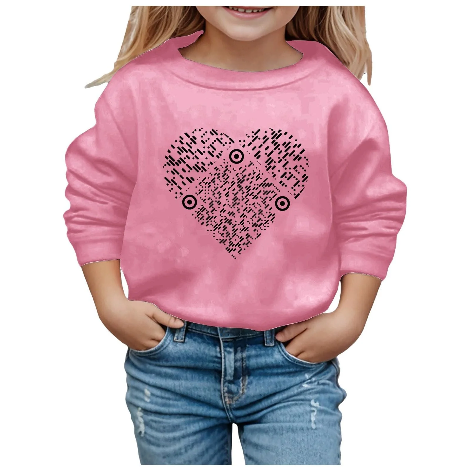 Дитячий різдвяний Світшот з довгими рукавами, фото №1