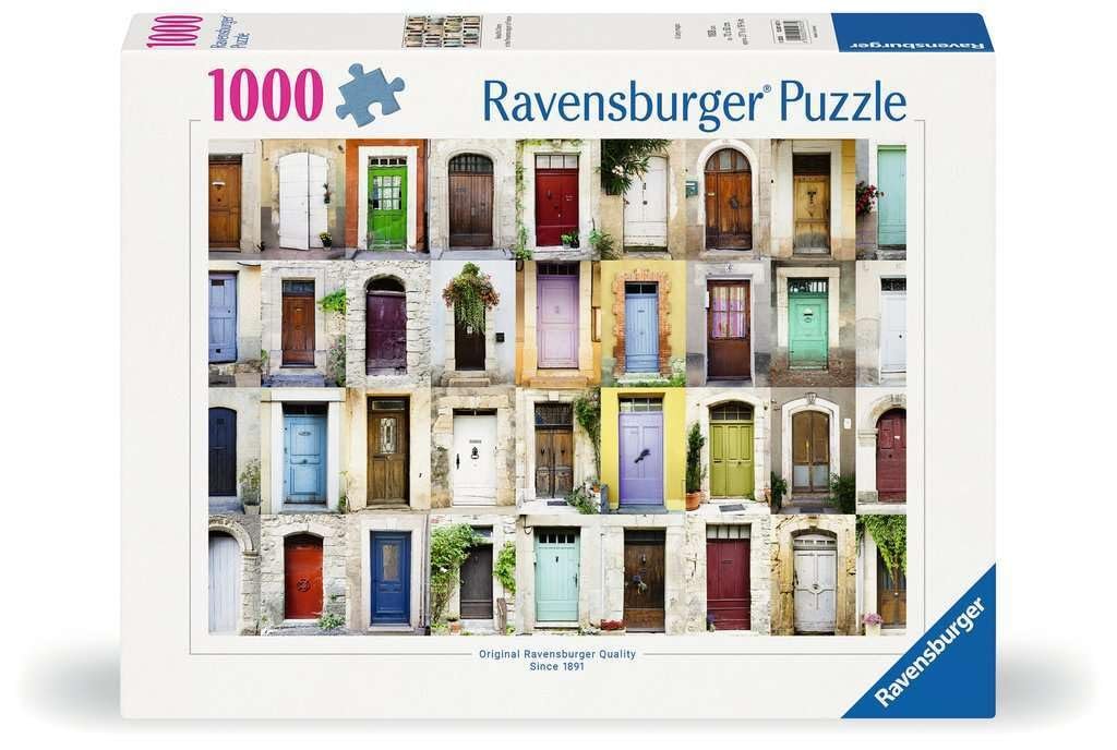 Пазл Ravensburger Beautiful Doors in The Provence Region of France 12001437 1000 деталей, фото №1