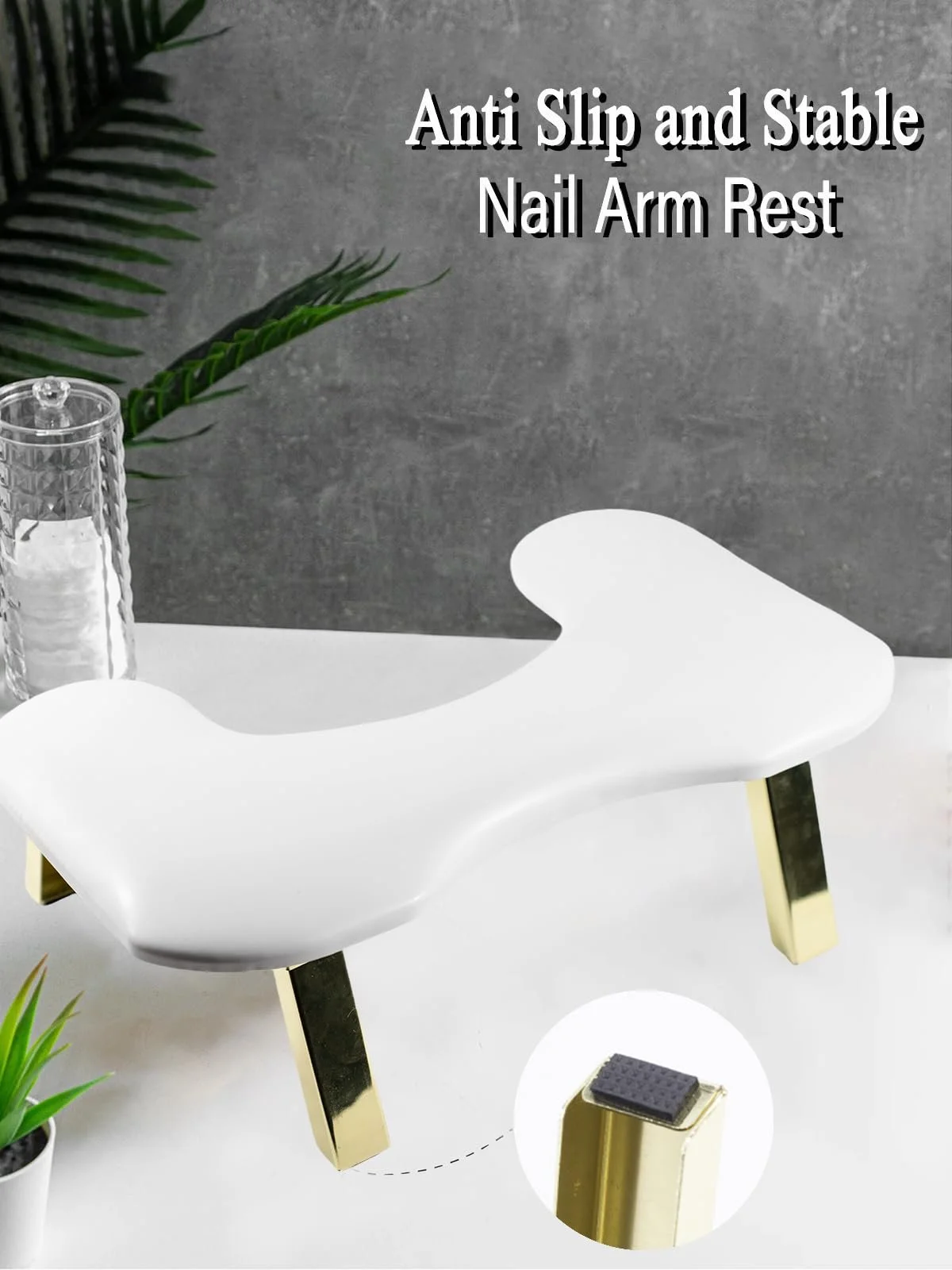 Підставка для рук манікюрна Butterfly Білий колір, фото №5 Підставка для рук манікюрна Butterfly Білий колір, фото №5