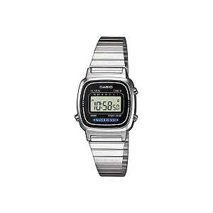 Купить Цифровые Часы Casio Vintage Mini Edition LA-670WEA-1EF Серебристый - Фото 1 Цифровые Часы Casio Vintage Mini Edition LA-670WEA-1EF Серебристый - Фото 1