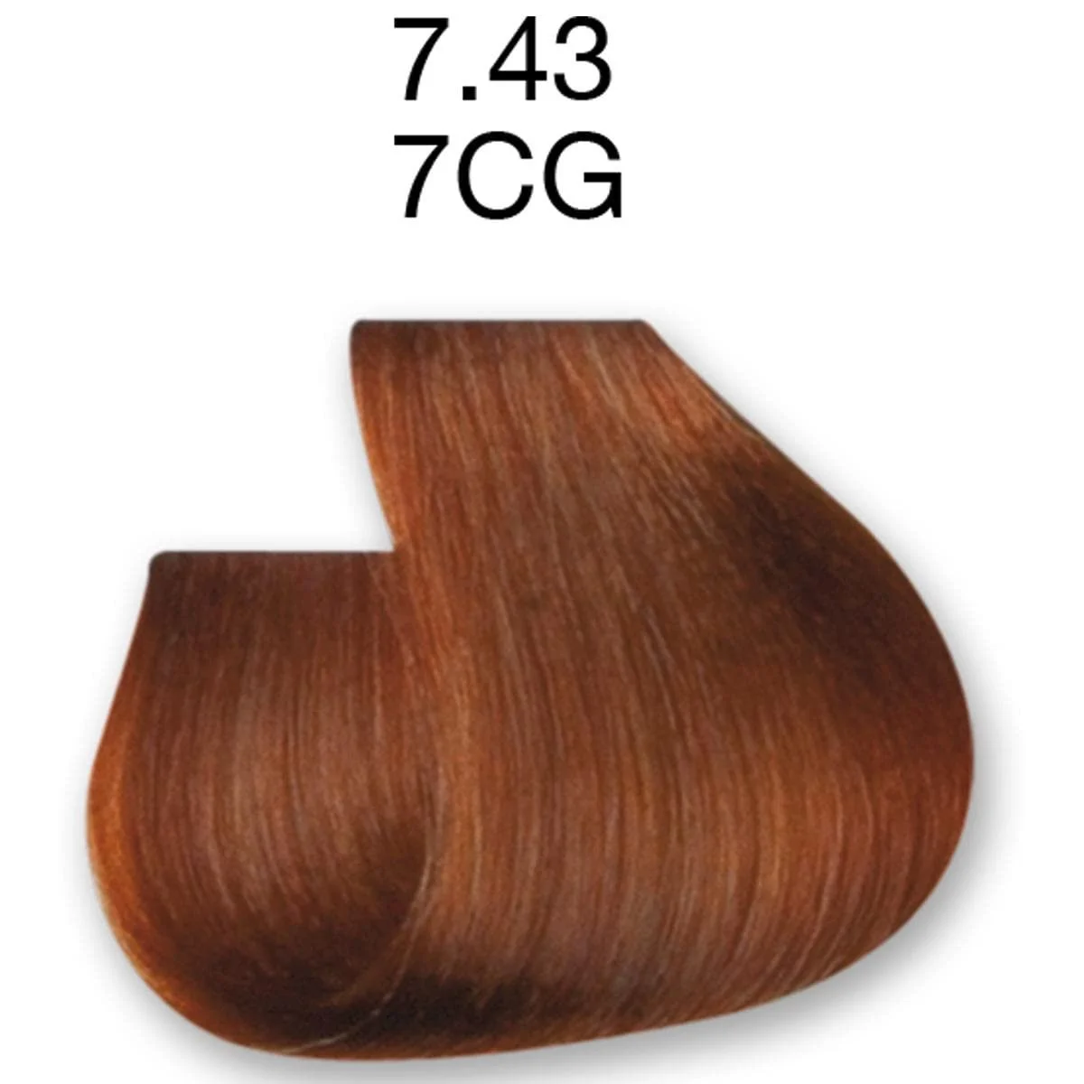 Стійка фарба для волосся PREVIA 7.43 Середній мідний блонд, тюбик 100 мл, фото №2 Стійка фарба для волосся PREVIA 7.43 Середній мідний блонд, тюбик 100 мл, фото №2