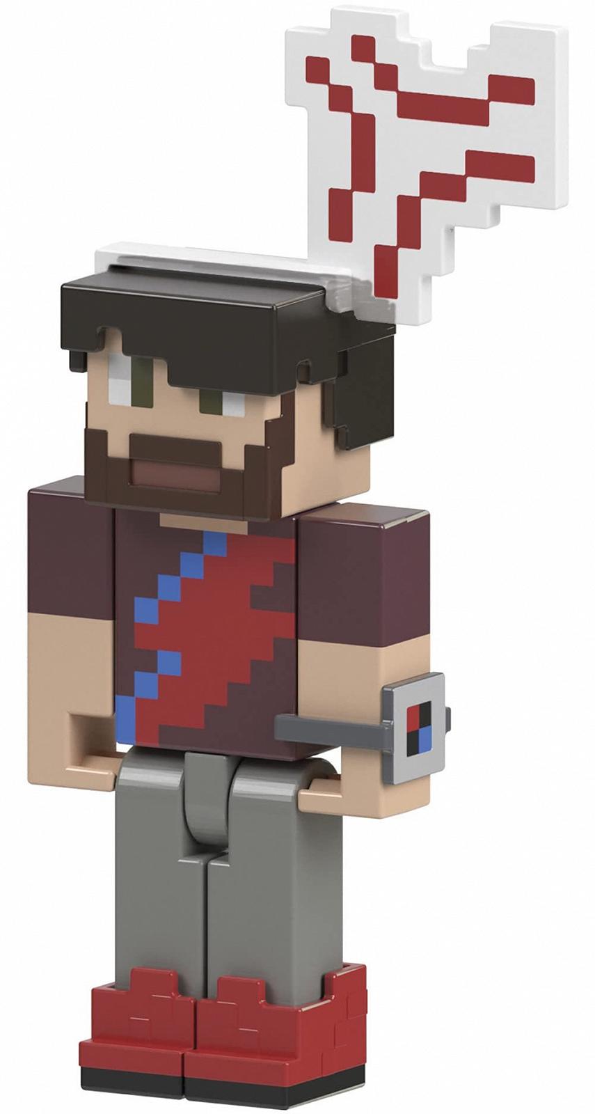Фігурка Mattel Minecraft Creator Series Camp Enderwood Cryptid з 2 наборами аксесуарів, фото №4
