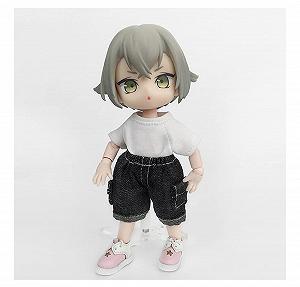 Одежда XiDonDon Об11 детская одежда 1/12 BJD, OB, GSC шорты одежда для кукол штаны аксессуары для кукол OB (черный) synthetic.ua - Фото 1