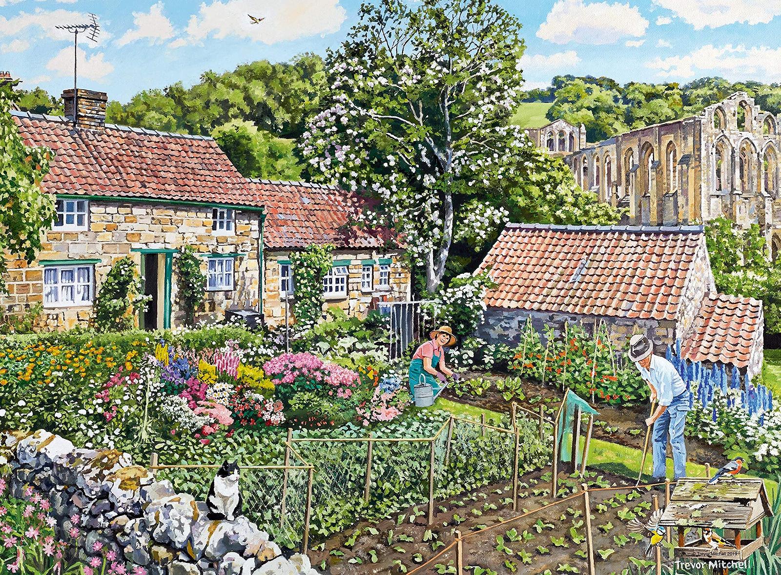 Пазл Ravensburger Cosy Cottages No.1 North Yorkshire 2x 500 элементов, фото №3