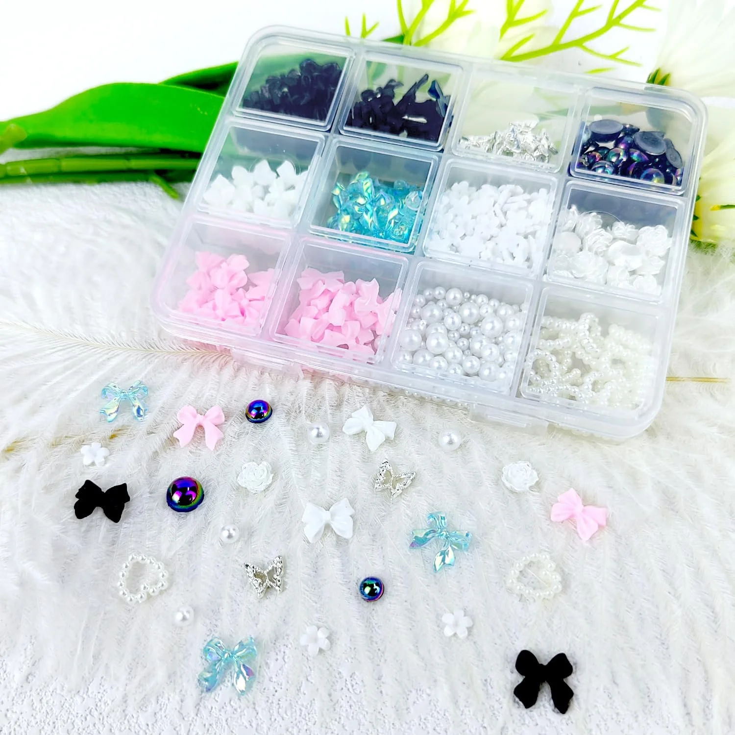 Підвіски для нігтів 500 шт, Асорті, фото №5