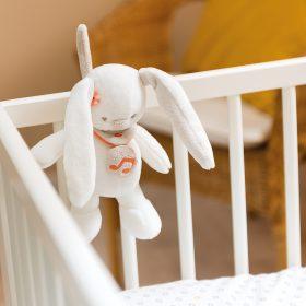 Мягкая игрушка 21см с музыкой кролик Мия Nattou 562072 JN63562072, фото №2