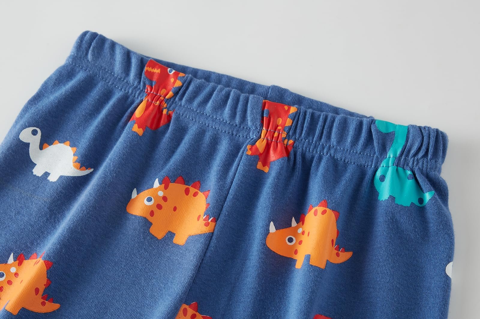 Комплект дитячої піжами TEDD Шорти Динозавр Бавовна Літо, фото №5