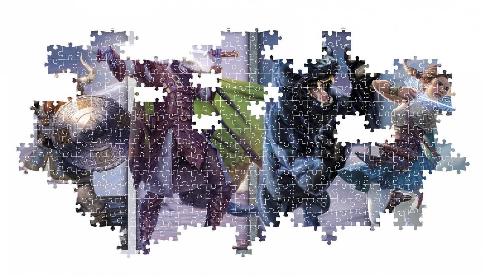 Пазл Clementoni Panorama Dungeons & Dragons 39736 1000 деталей, фото №5 Пазл Clementoni Panorama Dungeons & Dragons 39736 1000 деталей, фото №5