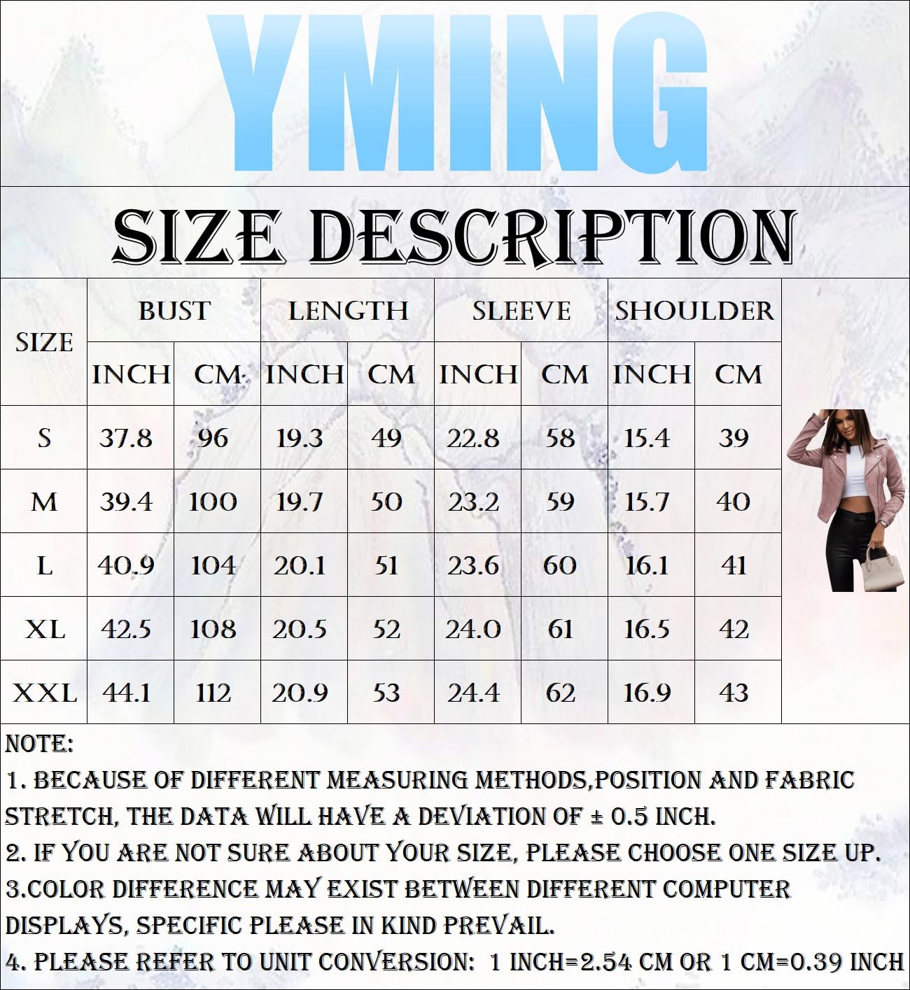 Жіноча Легка Куртка Yming Осіння, фото №4