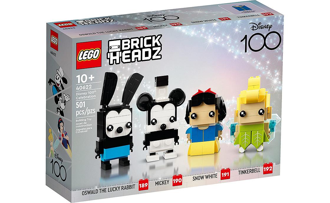 Детский конструктор LEGO Brick Headz 100 лет Disney (40622), фото №1