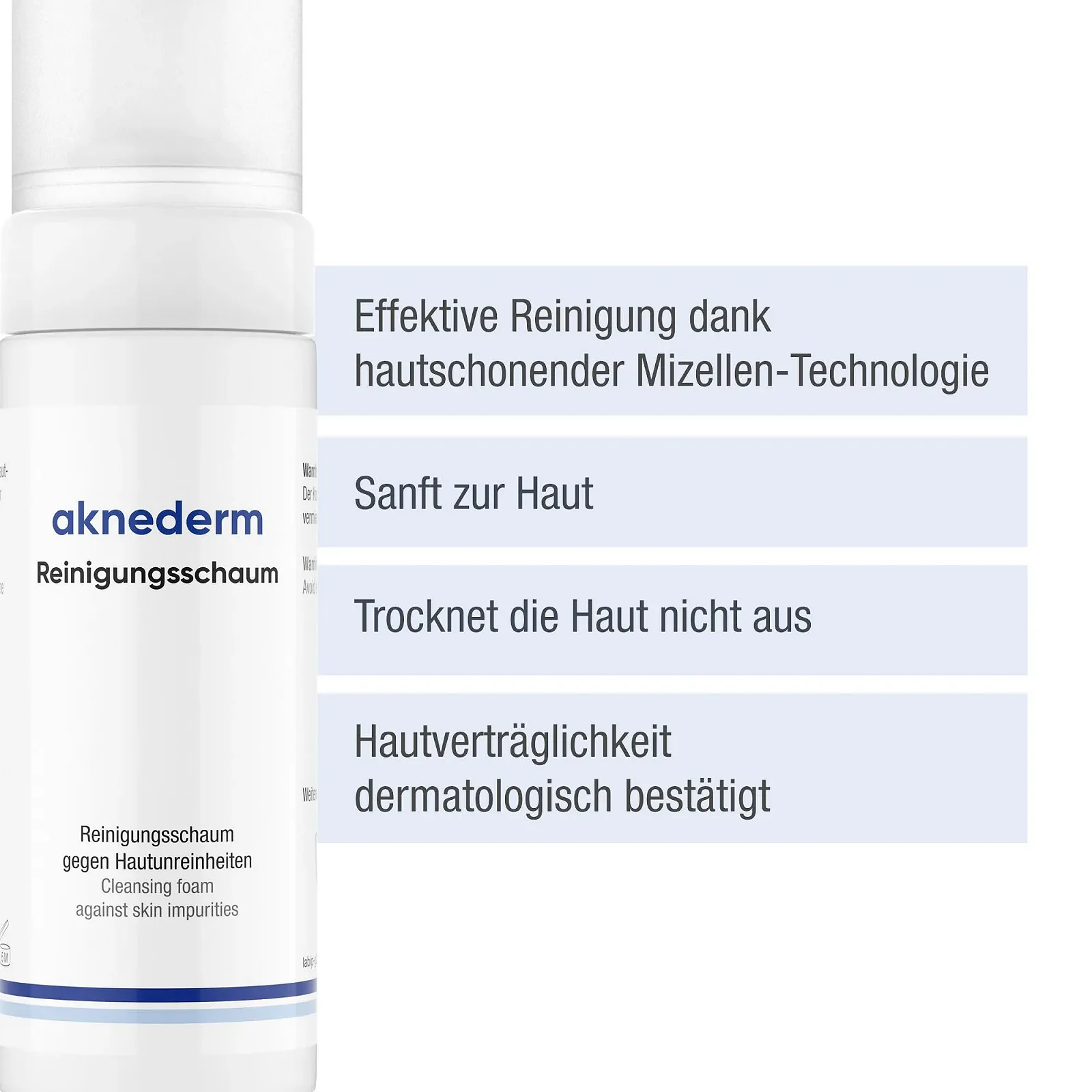 Пінка для вмивання Acnederm, 150 мл, фото №2