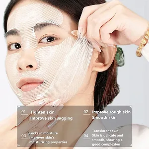 Гелева Маска для Обличчя 3D Ліфтинг Колаген synthetic.ua - Фото 1