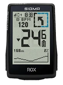 Велокомпьютер SIGMA ROX 4.0 SE Special Edition GPS навигация измерение высоты совместимость с электровелосипедом Black - Фото 1