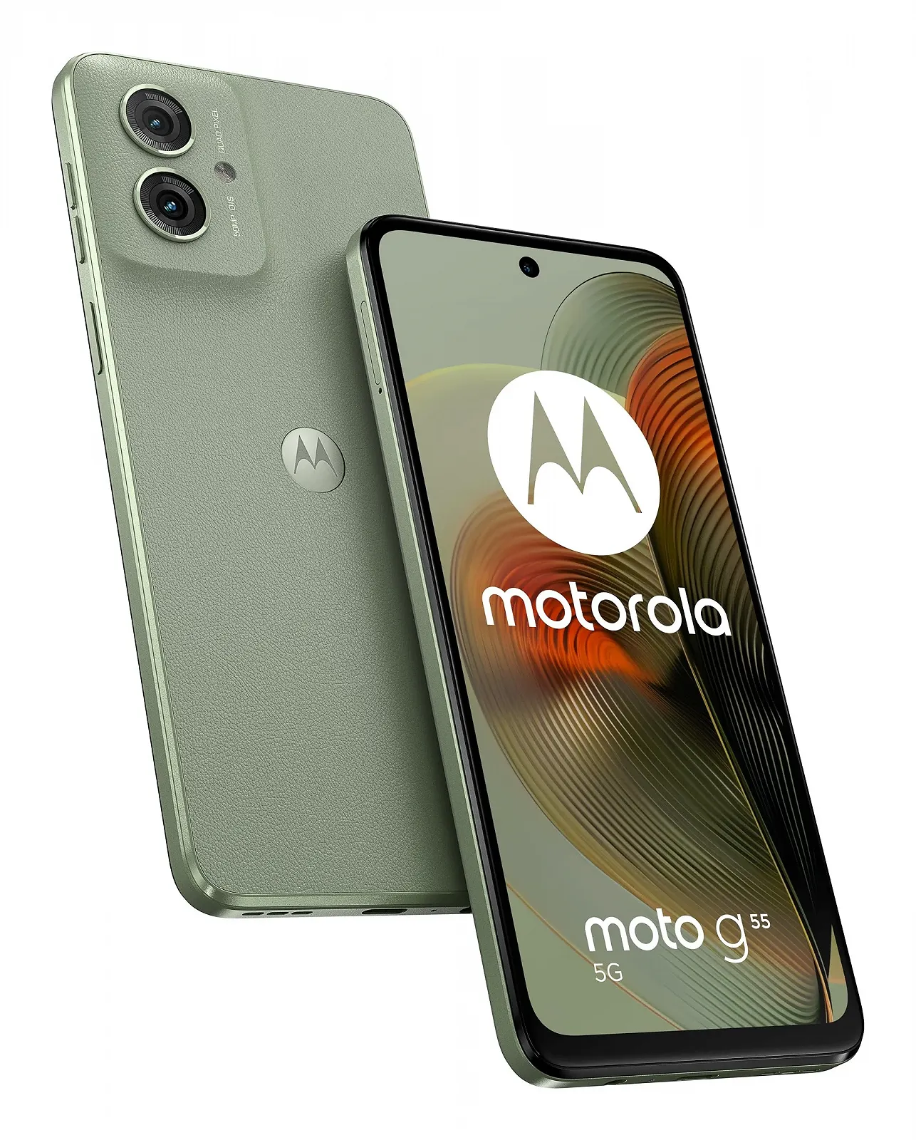 Смартфон Motorola Moto G55 5G 256 GB 8 GB RAM Dual SIM Smoky Green, фото №1