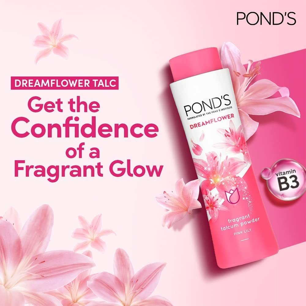 Пудра для тела Pond's Dreamflower 100 г, фото №5 Пудра для тела Pond's Dreamflower 100 г, фото №5