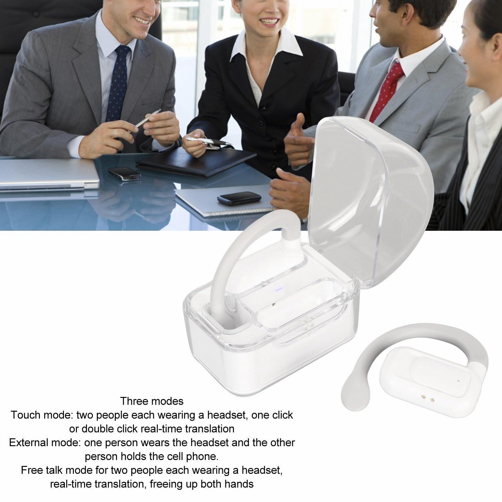 Наушники-переводчики Белый, фото №4
