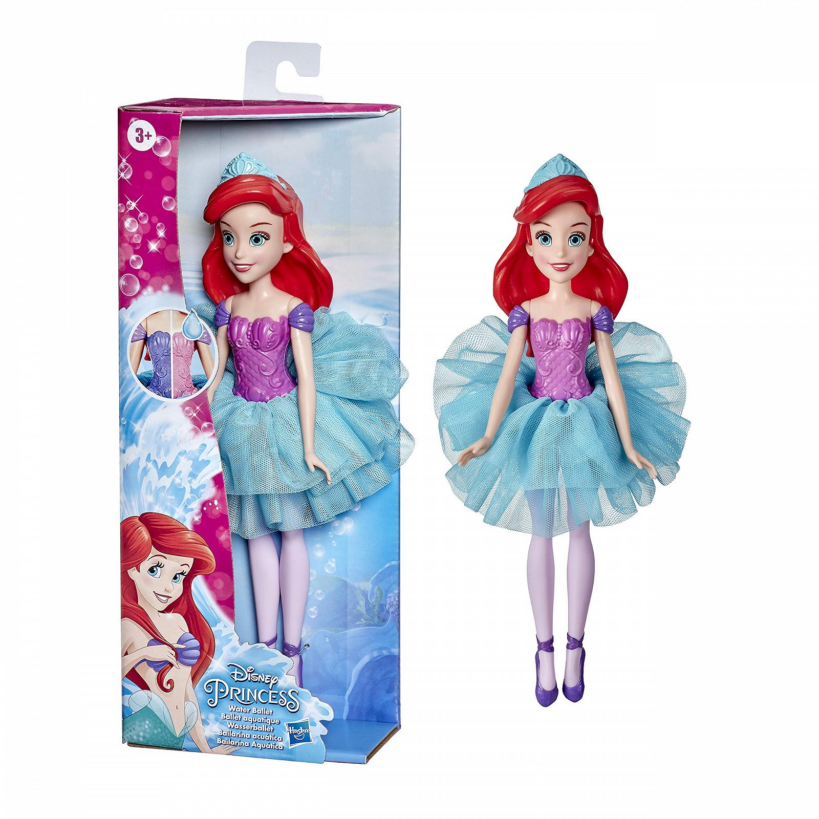 Кукла Disney Princess Ariel Water Ballet Цветной наряд в тёплой воде для девочек 3+ Disney Ariel The Mermaid, фото №2
