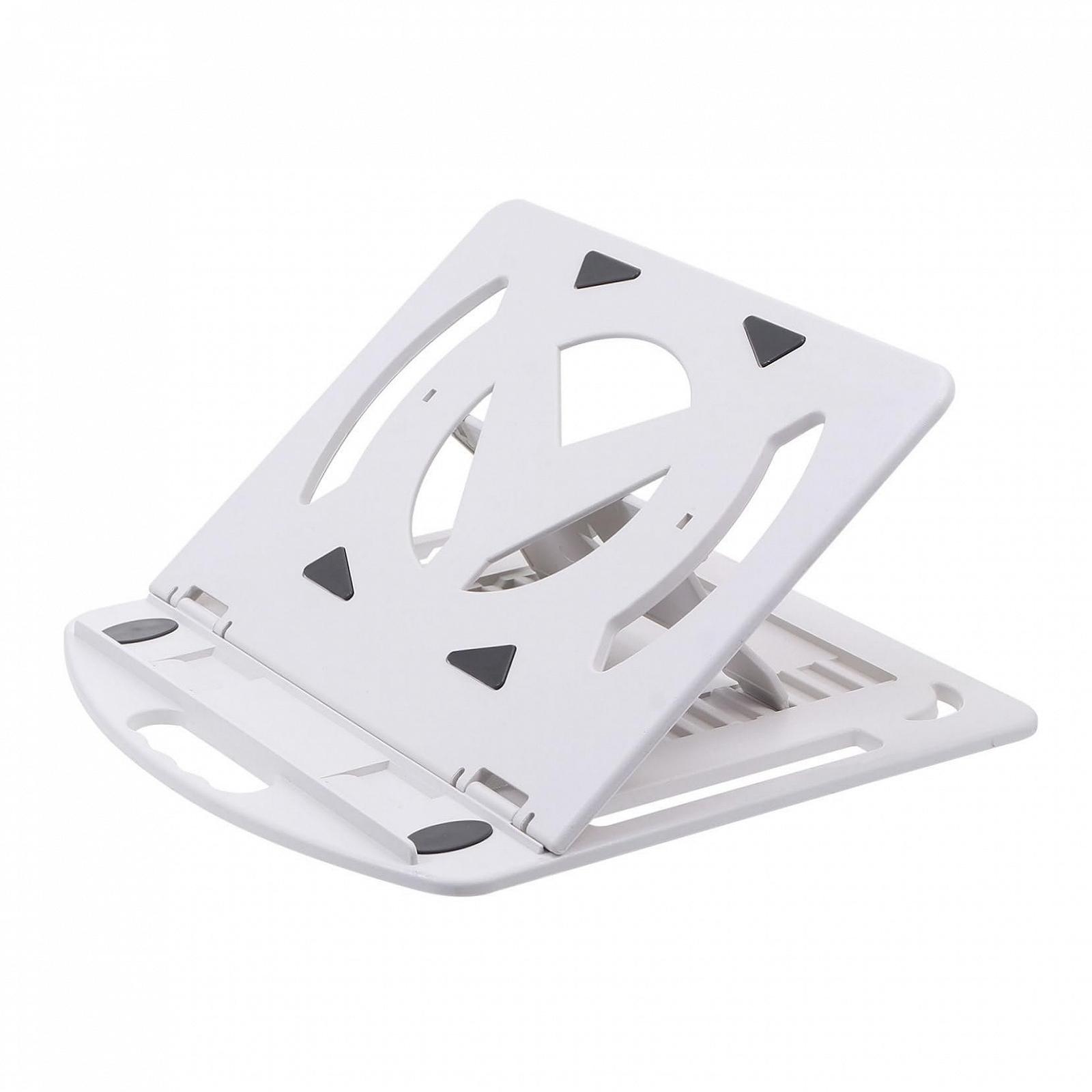 Підставка для ноутбука Yardenfun Регульована по висоті з обертовою основою та тримачем для телефону, фото №1