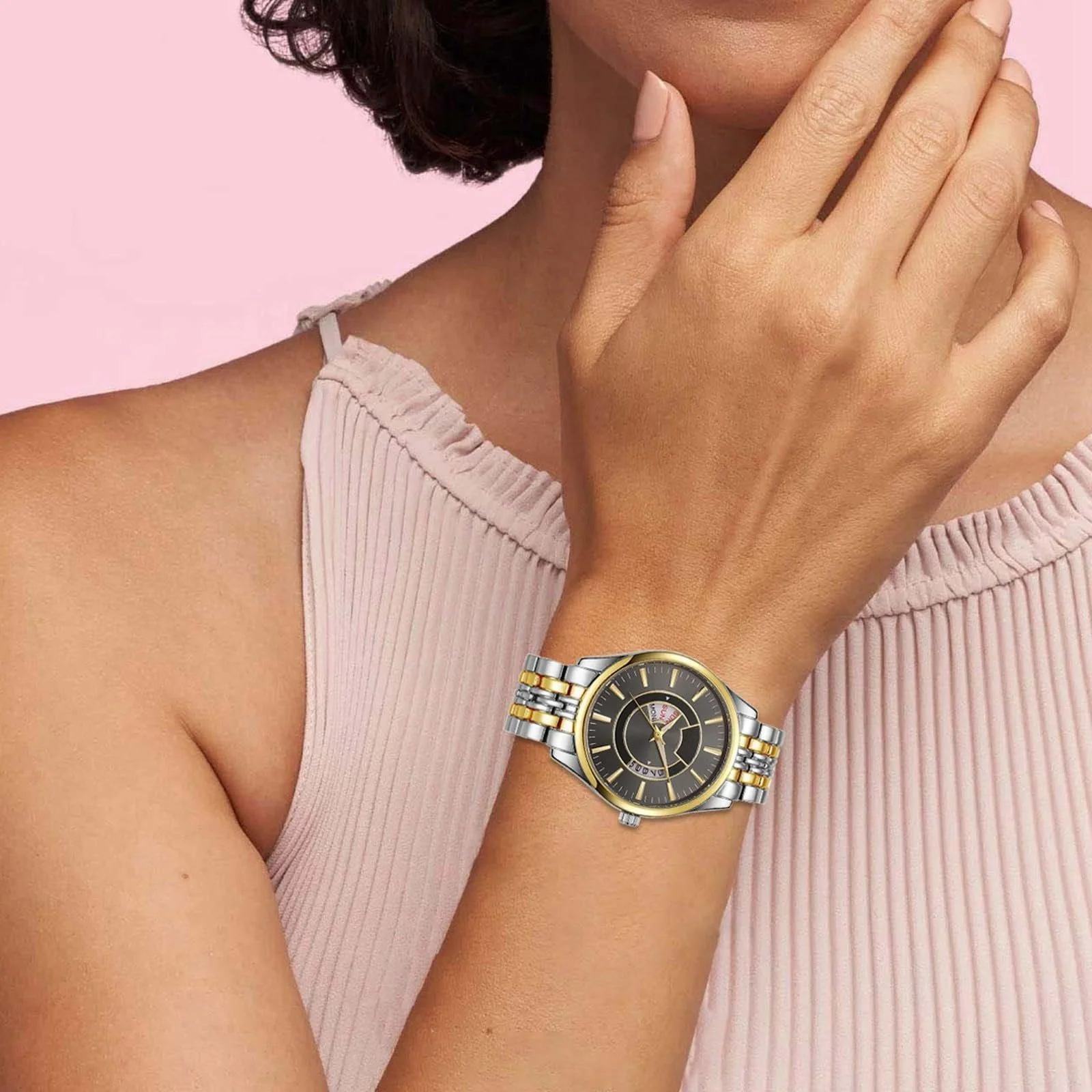 Чоловічий годинник Кварцовий Аналоговий Стильний Унісекс, фото №3