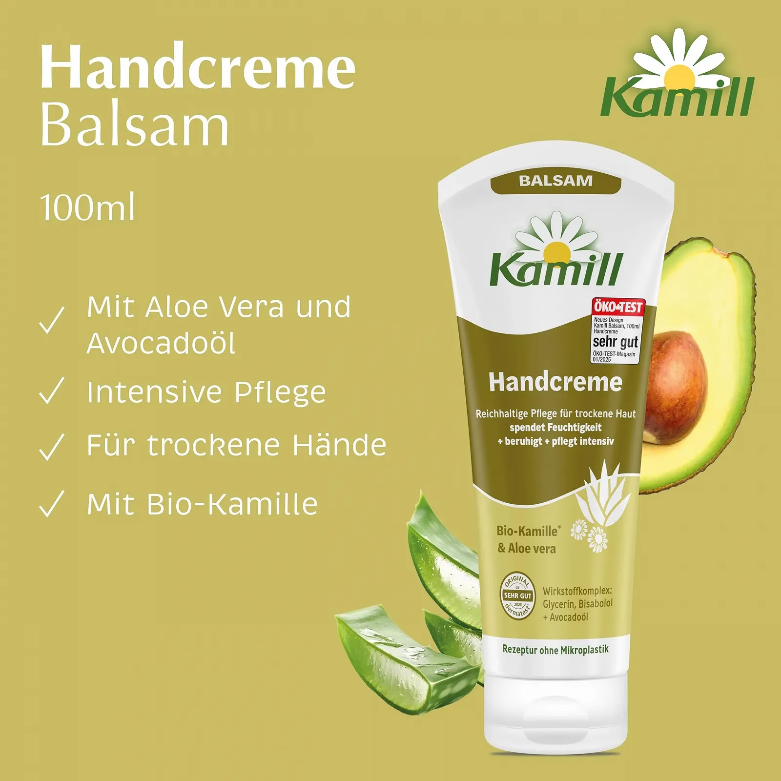 Крем для рук Kamill Бальзам 100 мл - Веганський крем, фото №2
