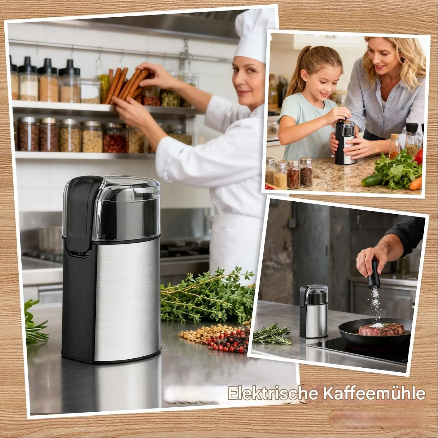 Кофемолка Automatic Kitchen Aid Электрическая Мельница для Специй, фото №2