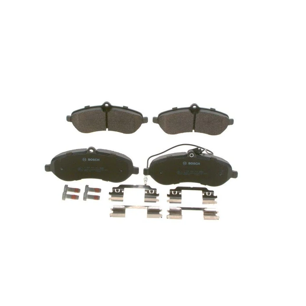 Комплект тормозных колодок, дисковый тормоз BOSCH 0 986 494 163 для ALFA ROMEO CITROËN FIAT, фото №1