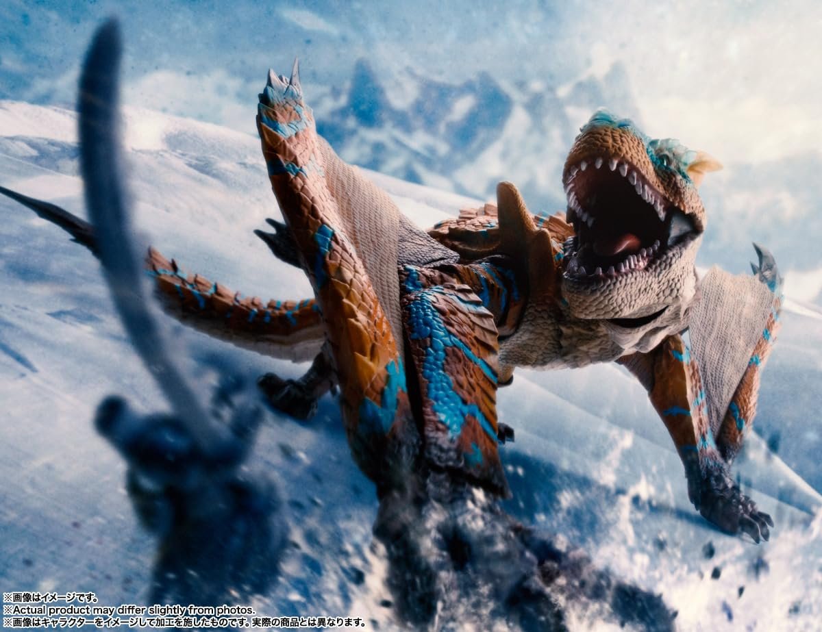 Фігурка Екшн Tamashii Nations Monster Hunter Rise Tigrex Bandai Spirits S.H.MonsterArts, фото №9