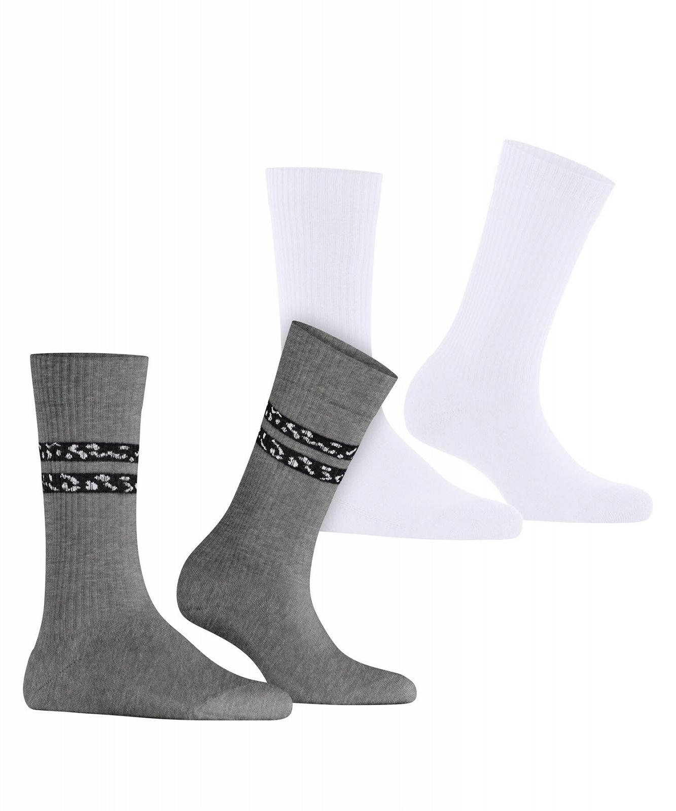 Женские носки ESPRIT Memphis Rib 2-Pack Узорчатые Дышащие Из органического хлопка 2 пары, фото №3