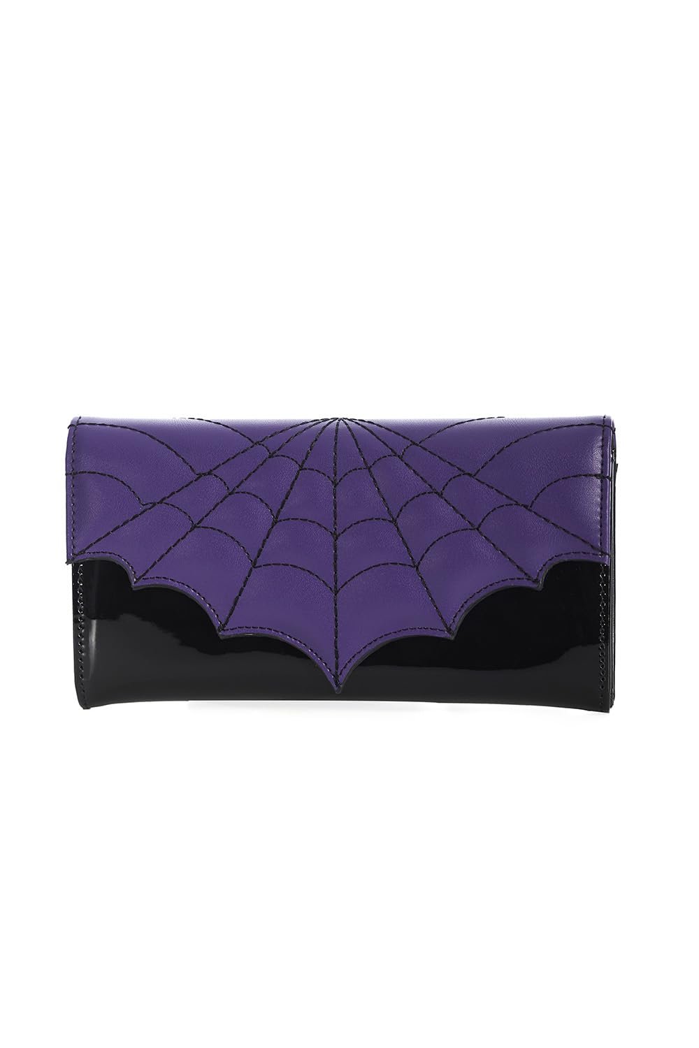 Кошелек Banned God & Monsters Frankenstein Faux Leather Rockabilly Varnish, черный, фото №1