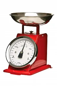 Кухонні ваги Premier Housewares Retro 3 kg з чашею Нержавіюча сталь Red - Фото 1