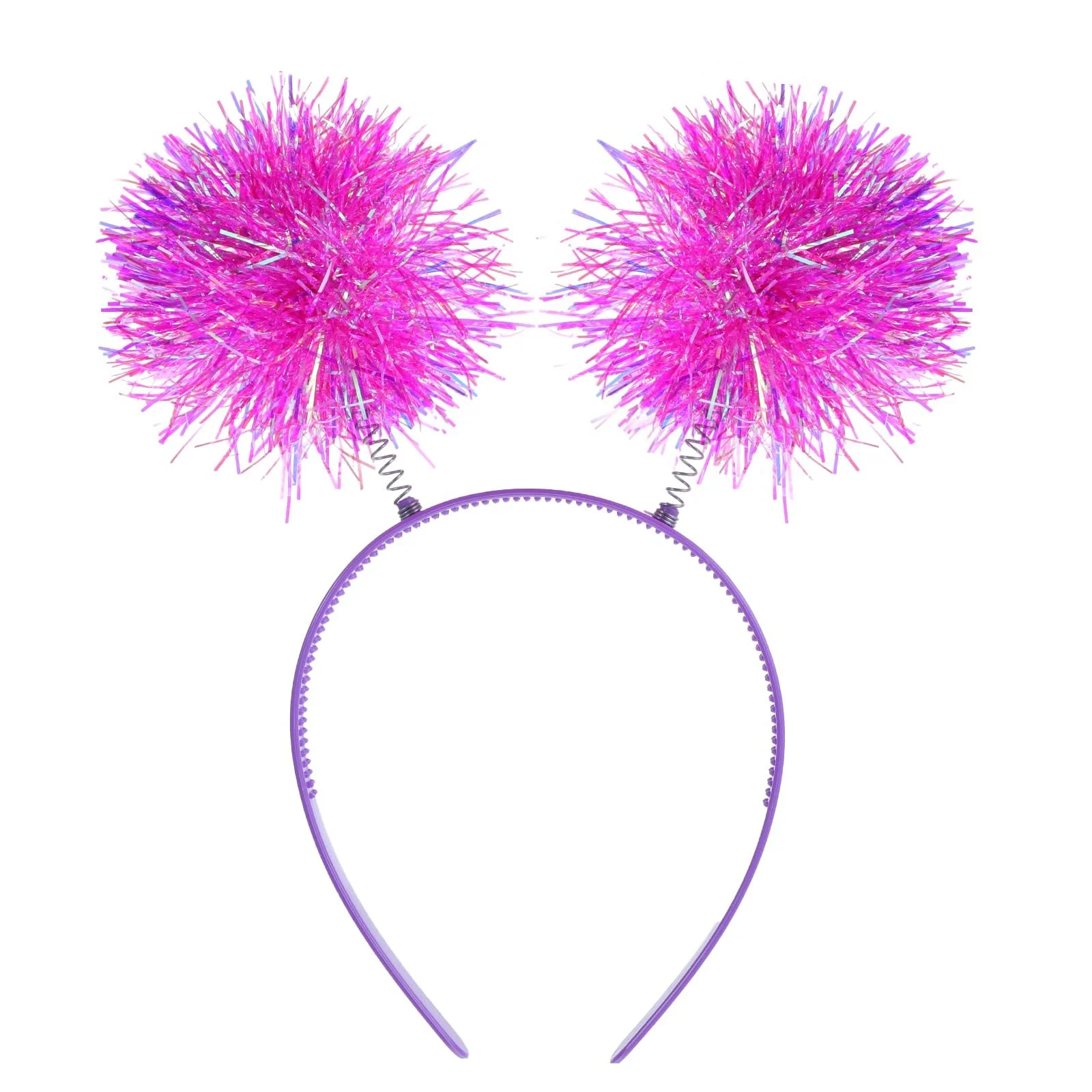 Обруч для волос с помпонами Molain, фото №1