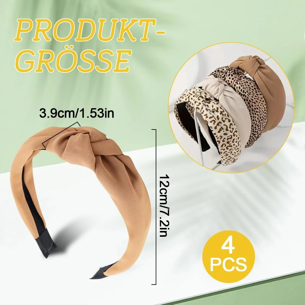 Набір обручів на голову для жінок 4 шт., фото №2 Набір обручів на голову для жінок 4 шт., фото №2