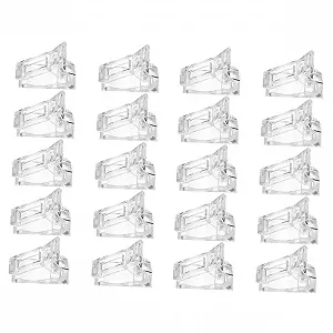 Купить OATIPHO Набор зажимов для ногтей 20 шт., многоразовые прозрачные - Фото 1 OATIPHO Набор зажимов для ногтей 20 шт., многоразовые прозрачные - Фото 1