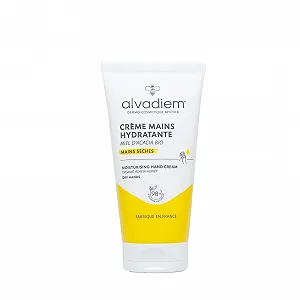 Зволожувальний крем для рук ALVADIEM 50 мл з органічним акацієвим медом для сухої шкіри - Фото 1