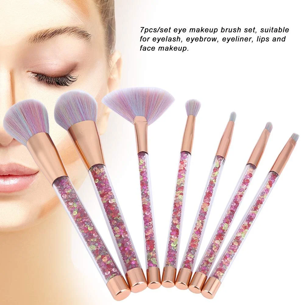 Набор кистей для макияжа 7 шт, фото №2 Набор кистей для макияжа 7 шт, фото №2