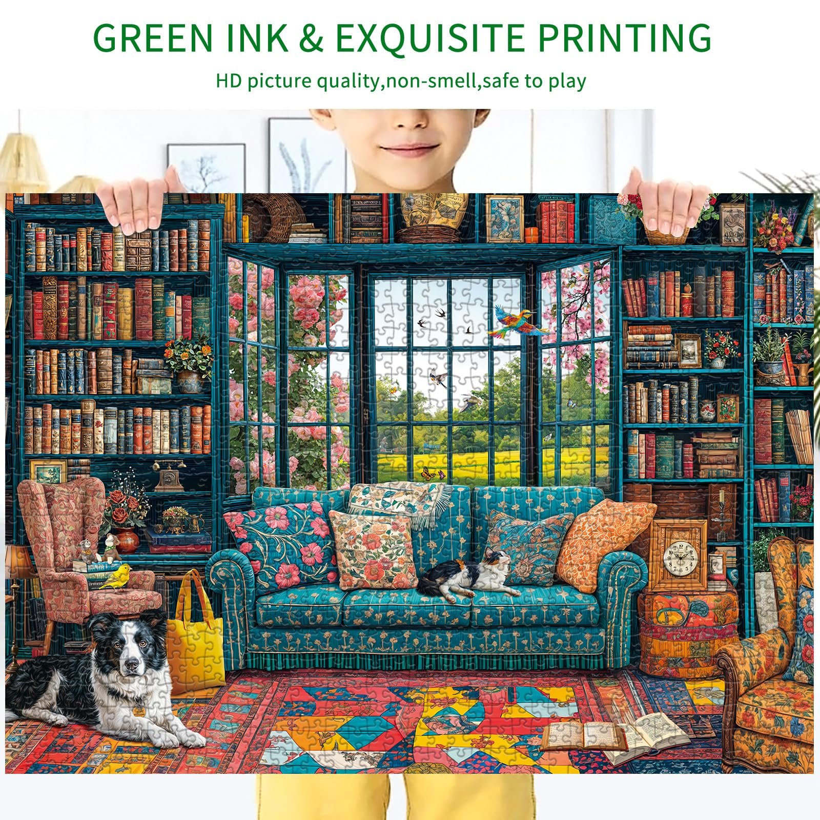 Пазл Study 1000 деталей 70 x 50 см, фото №6 Пазл Study 1000 деталей 70 x 50 см, фото №6