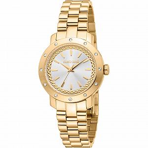 Женские аналоговые часы Roberto Cavalli RC5L125M0055, кварцевые, со стальным ремешком - Фото 1