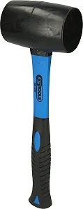Киянка гумова KS Tools 4042146549933 700 г різнокольорова synthetic.ua - Фото 1