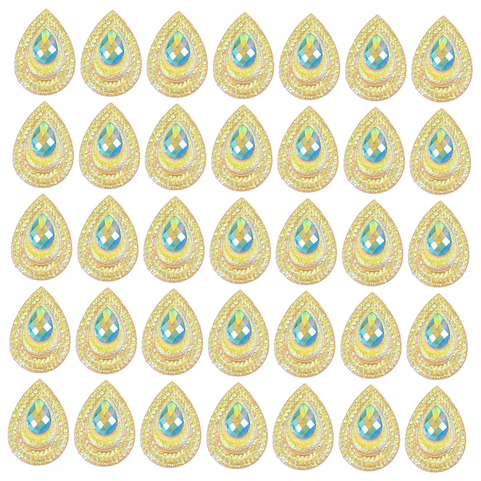 Краплі STOBOK Набір Декоративний Діамант, фото №1