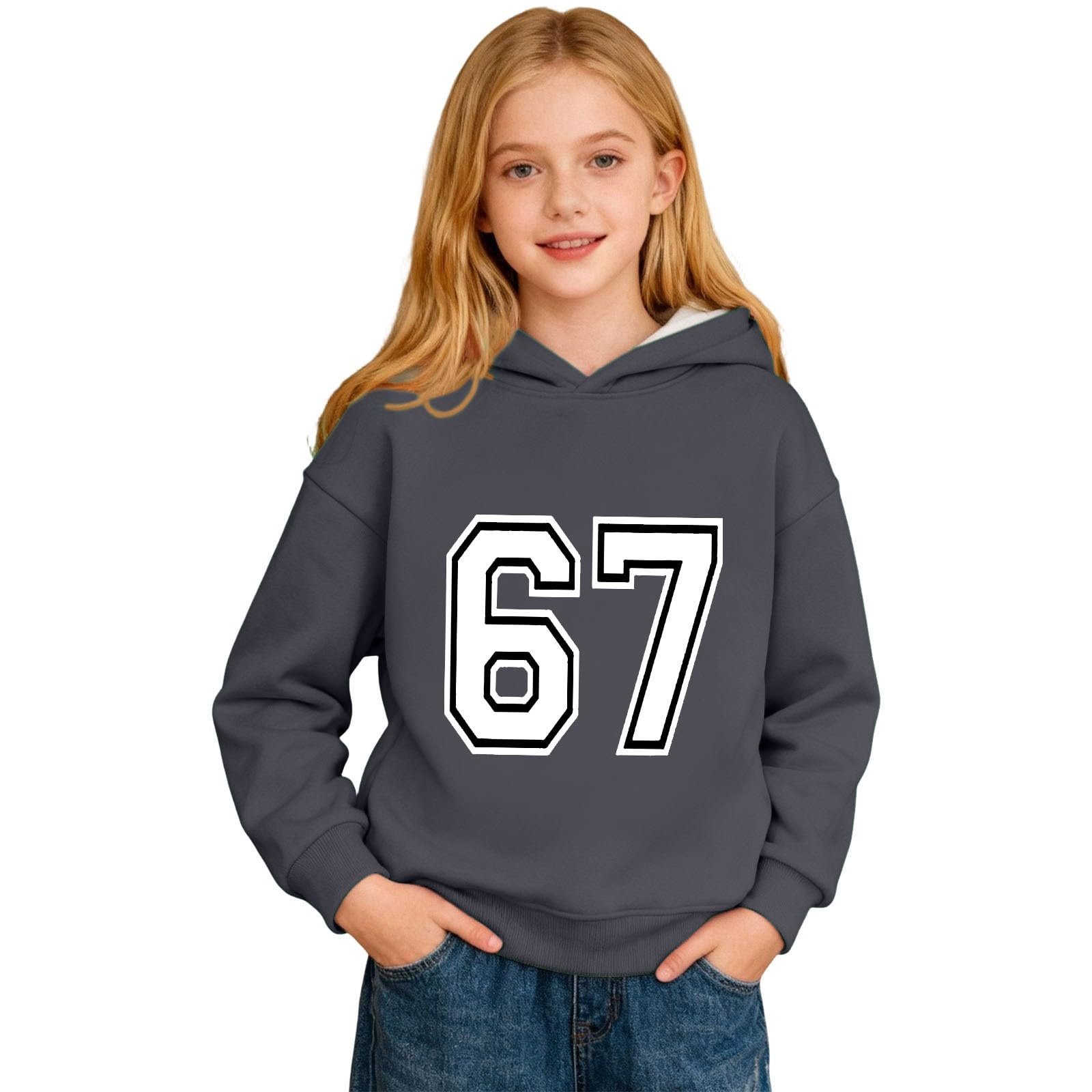 Худі Kinder 67, дитячий, з довгими рукавами, теплий, фото №2