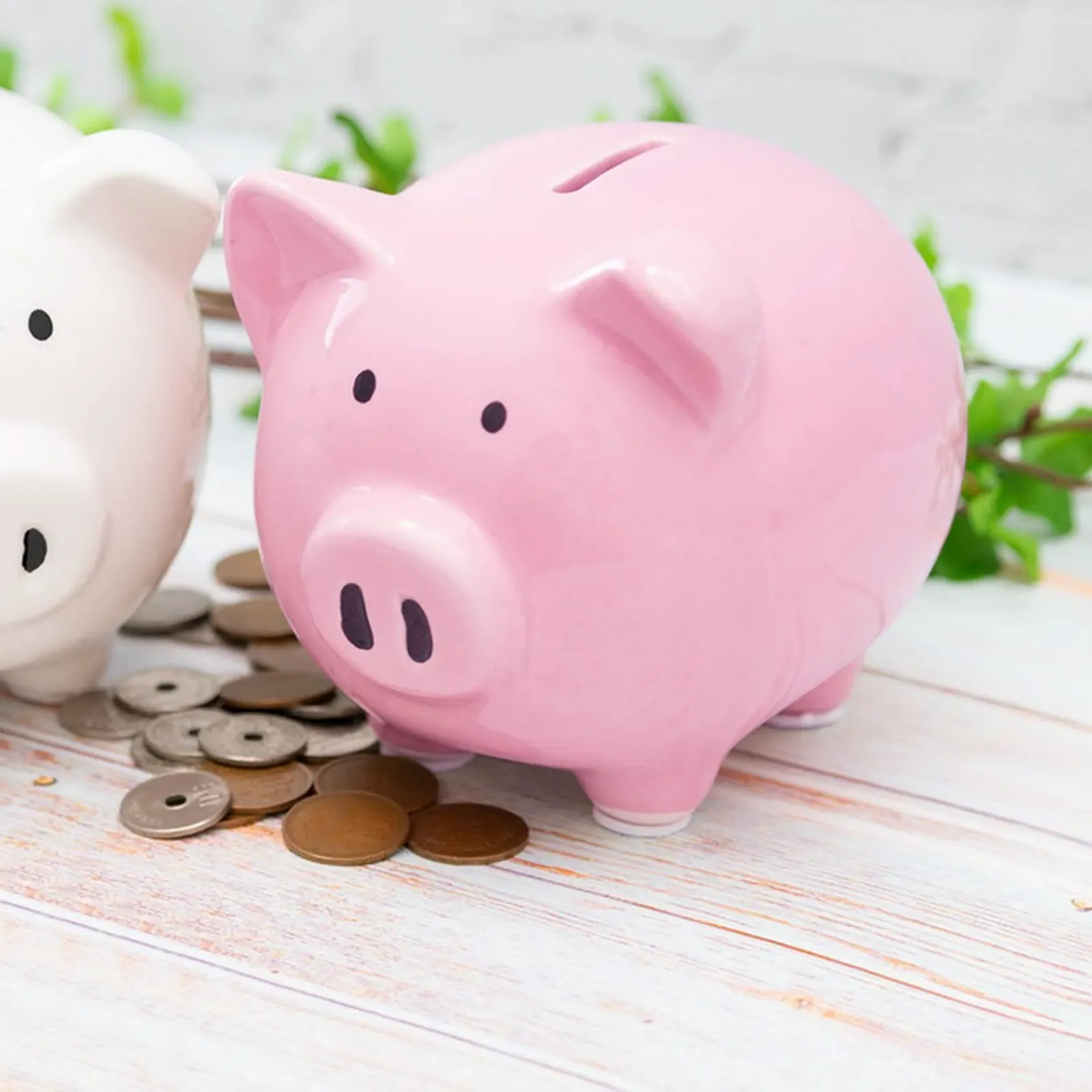 Скарбничка Classic Порося керамічна 15х12х11 см рожева, фото №7